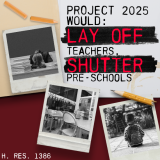 Project 2025 is Bad for Children & Teachers