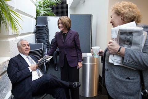 Barney Frank, Nancy Pelosi, Zoe Lofgren