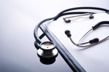 stethoscope on a clipboard